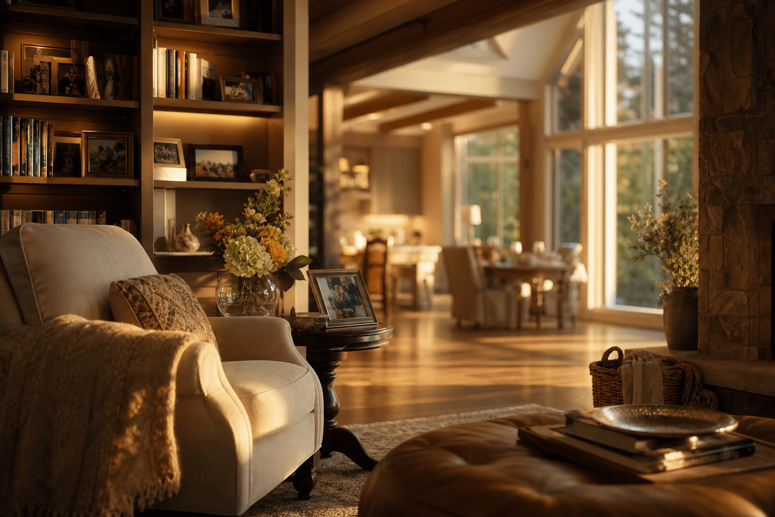 A warm, protected home